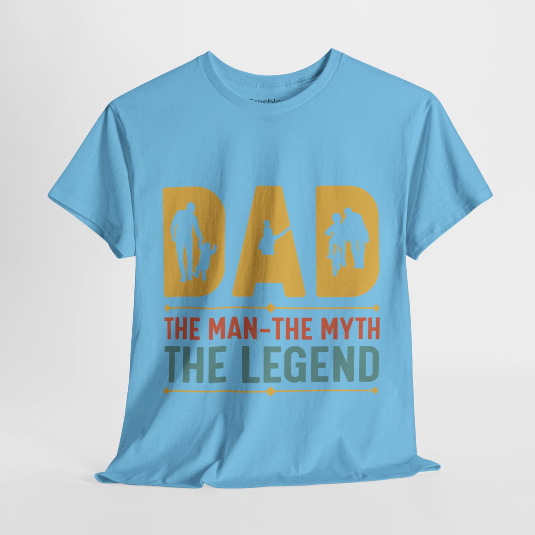 Dad's T-Shirt - Dad The Man The Myth The Legend Design