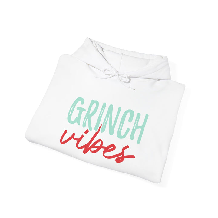 Grinch Vibes Unisex Hoodie - Cozy Holiday Sweatshirt for Christmas Spirit