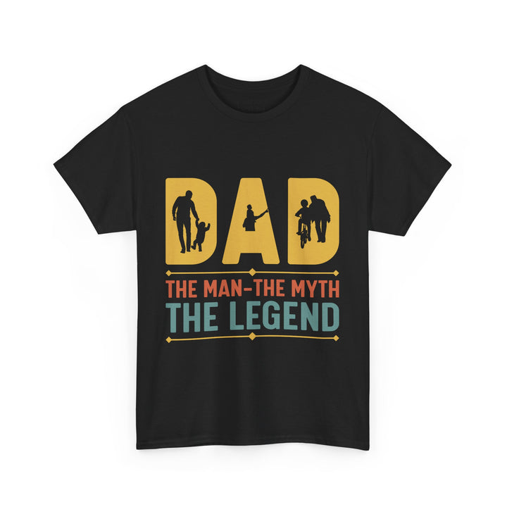 Dad's T-Shirt - Dad The Man The Myth The Legend Design