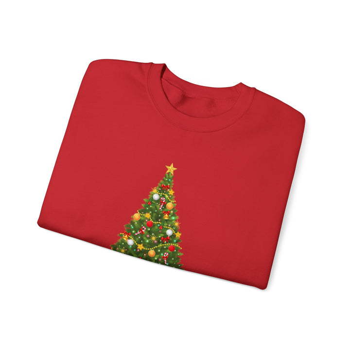 Christmas Tree Sweatshirt — Merry Christmas Holiday Crewneck
