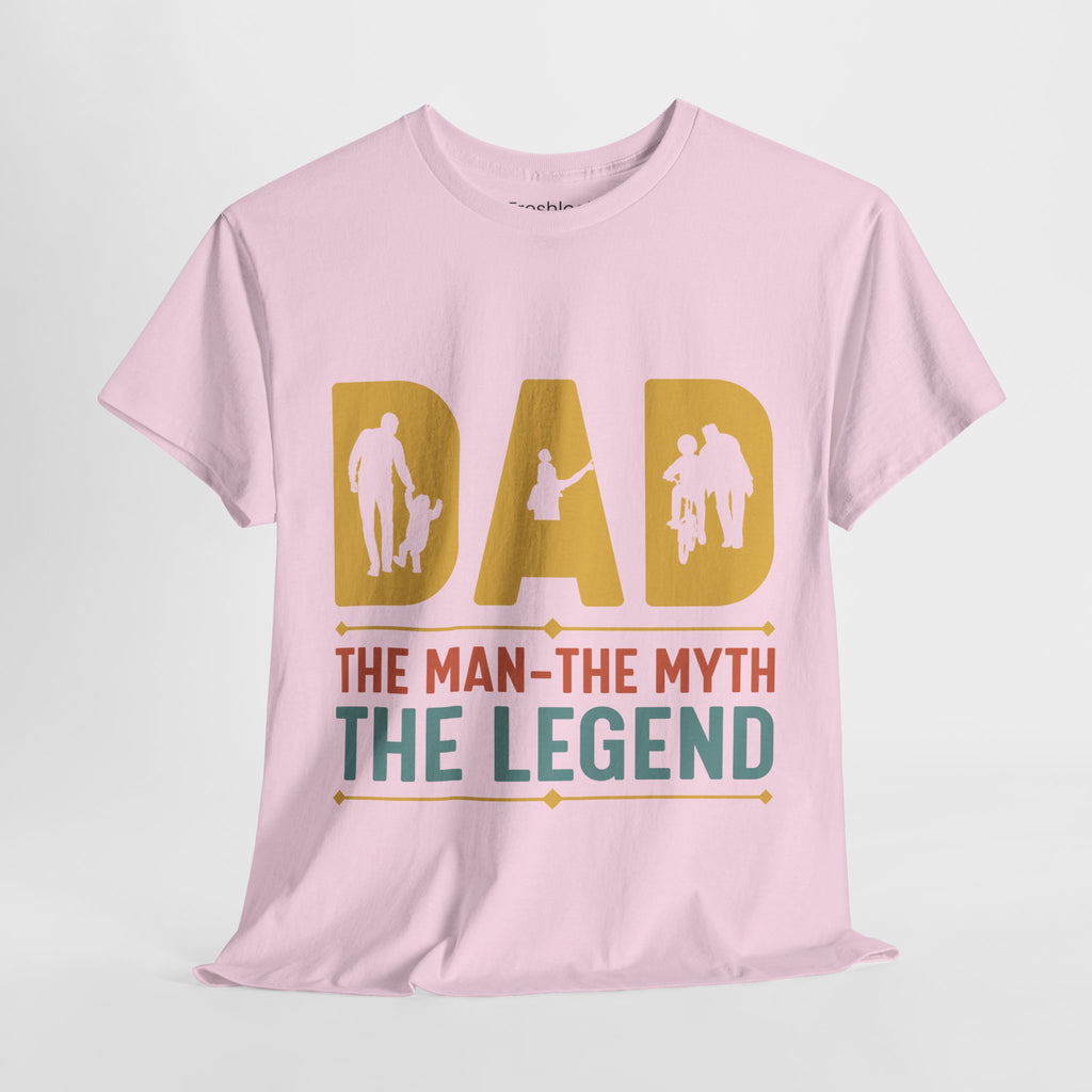 Dad's T-Shirt - Dad The Man The Myth The Legend Design