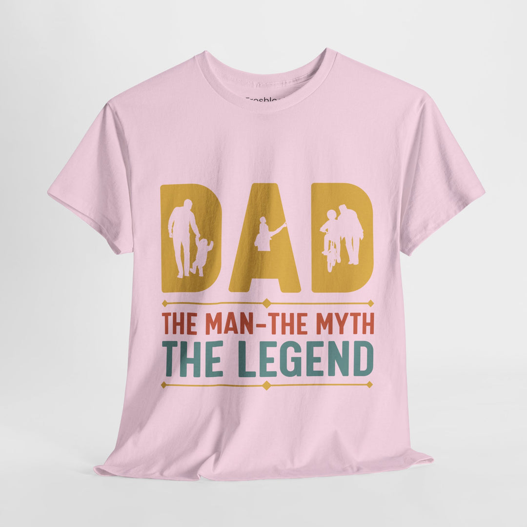 Dad's T-Shirt - Dad The Man The Myth The Legend Design