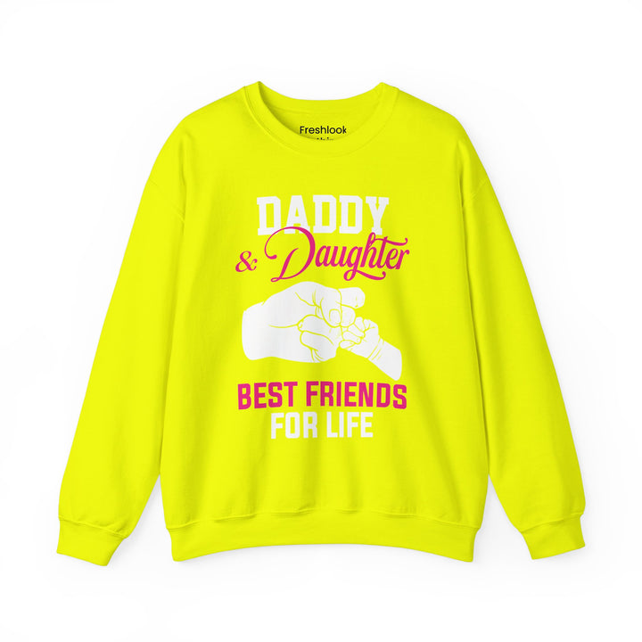 Dad’s Sweatshirt – Daddy & Daughter Best Friends For Life Design