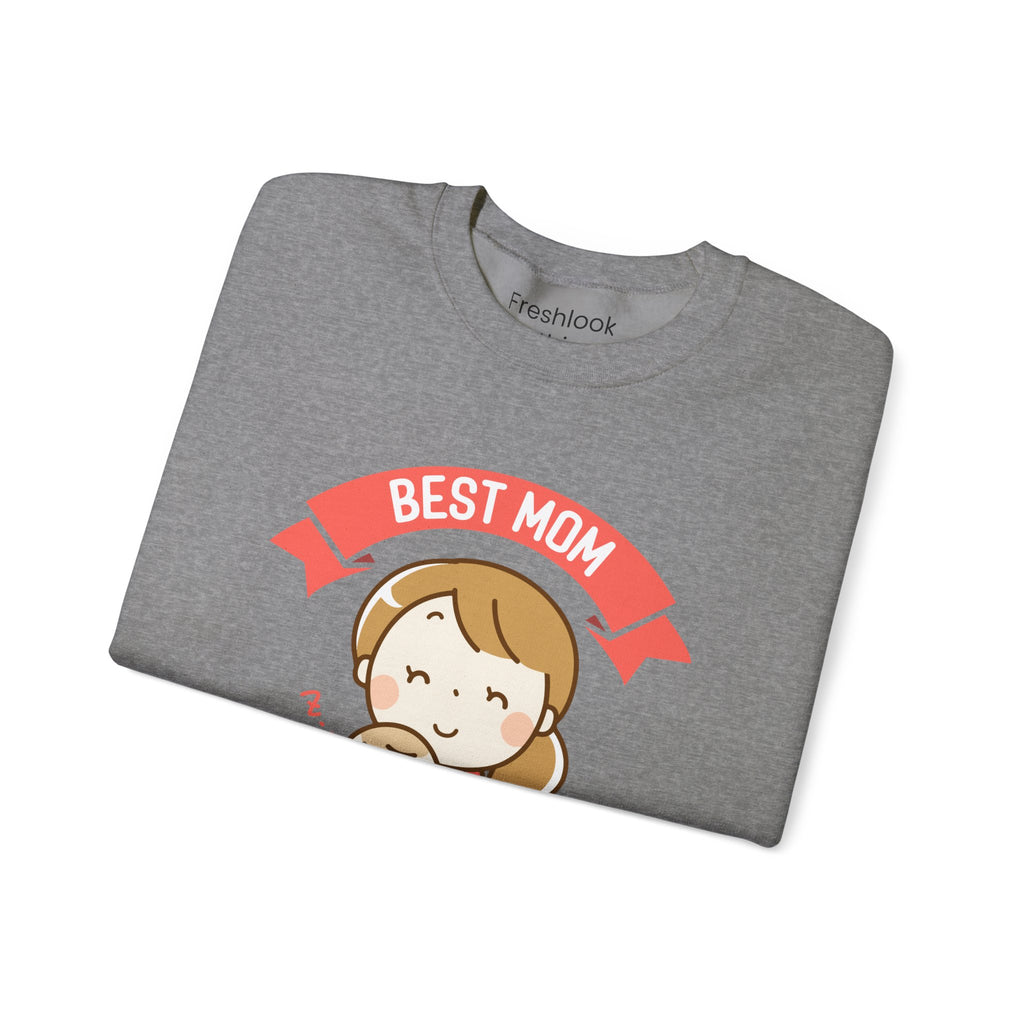 Mom's Sweatshirt - Best Mom in the World Design