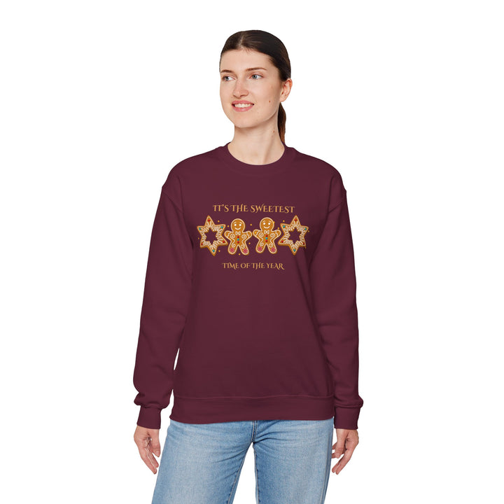 Sweatshirt - "It's the Sweetest Time of the Year" Gingerbread Holiday Crewneck