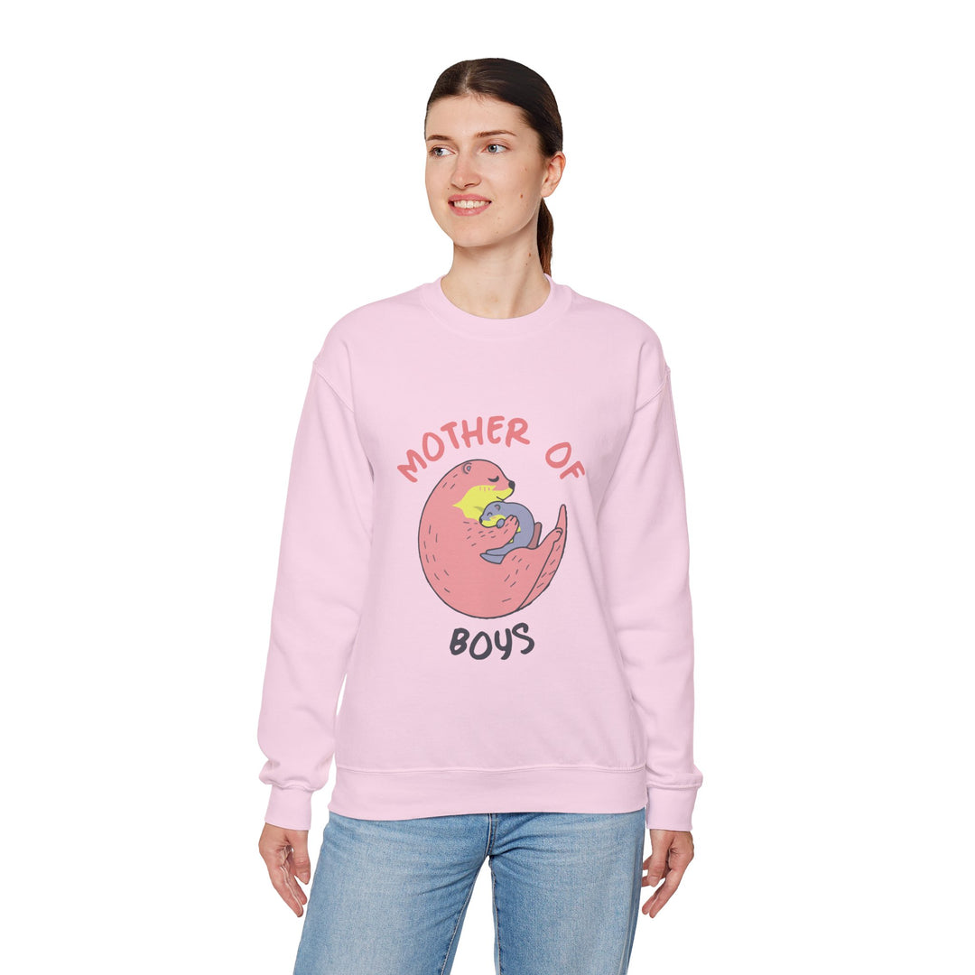 Mom's Sweatshirt - Mother of Boys Design