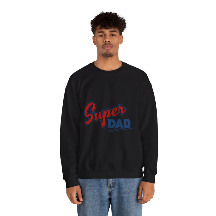 Dad’s Sweatshirt – Super Dad Perfect Father's Day Gift Design