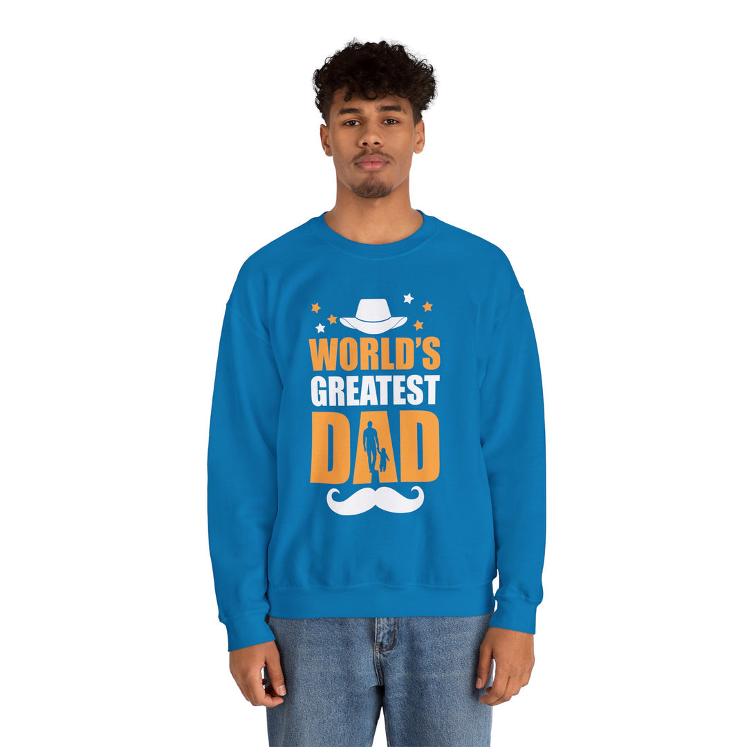 Dad’s Sweatshirt – World's Greatest Dad Design