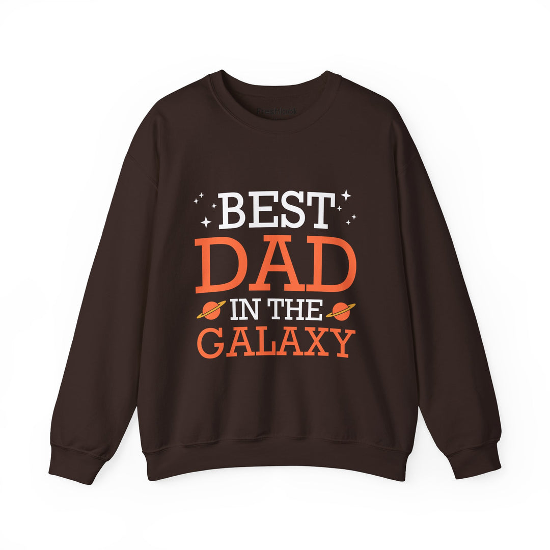 Dad’s Sweatshirt – Best Dad in the Galaxy Design