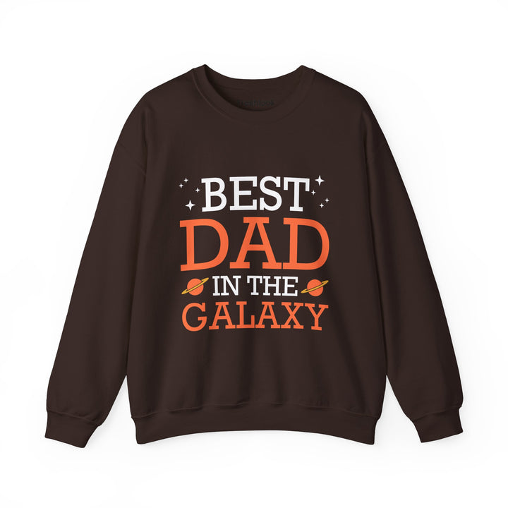 Dad’s Sweatshirt – Best Dad in the Galaxy Design