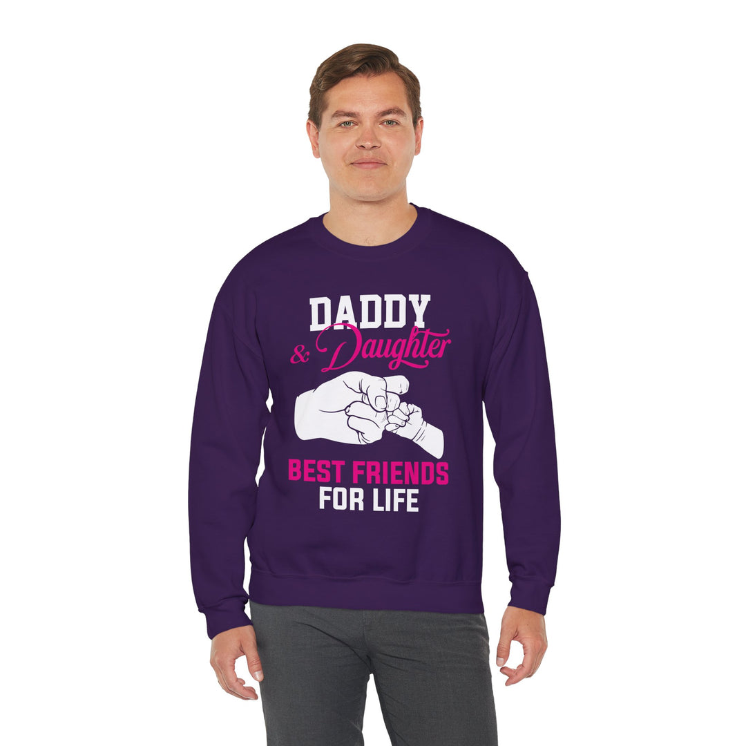 Dad’s Sweatshirt – Daddy & Daughter Best Friends For Life Design