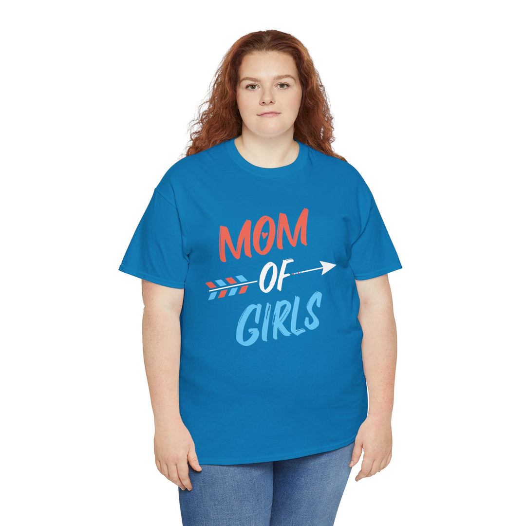 Mom’s T-shirt – Mom of Girls Design