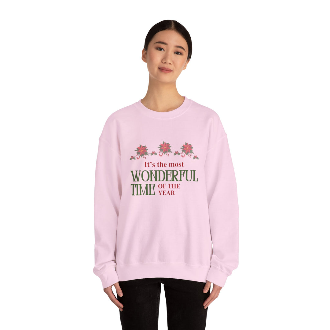 Sweatshirt — "It's the Most Wonderful Time of the Year" Holiday Crewneck