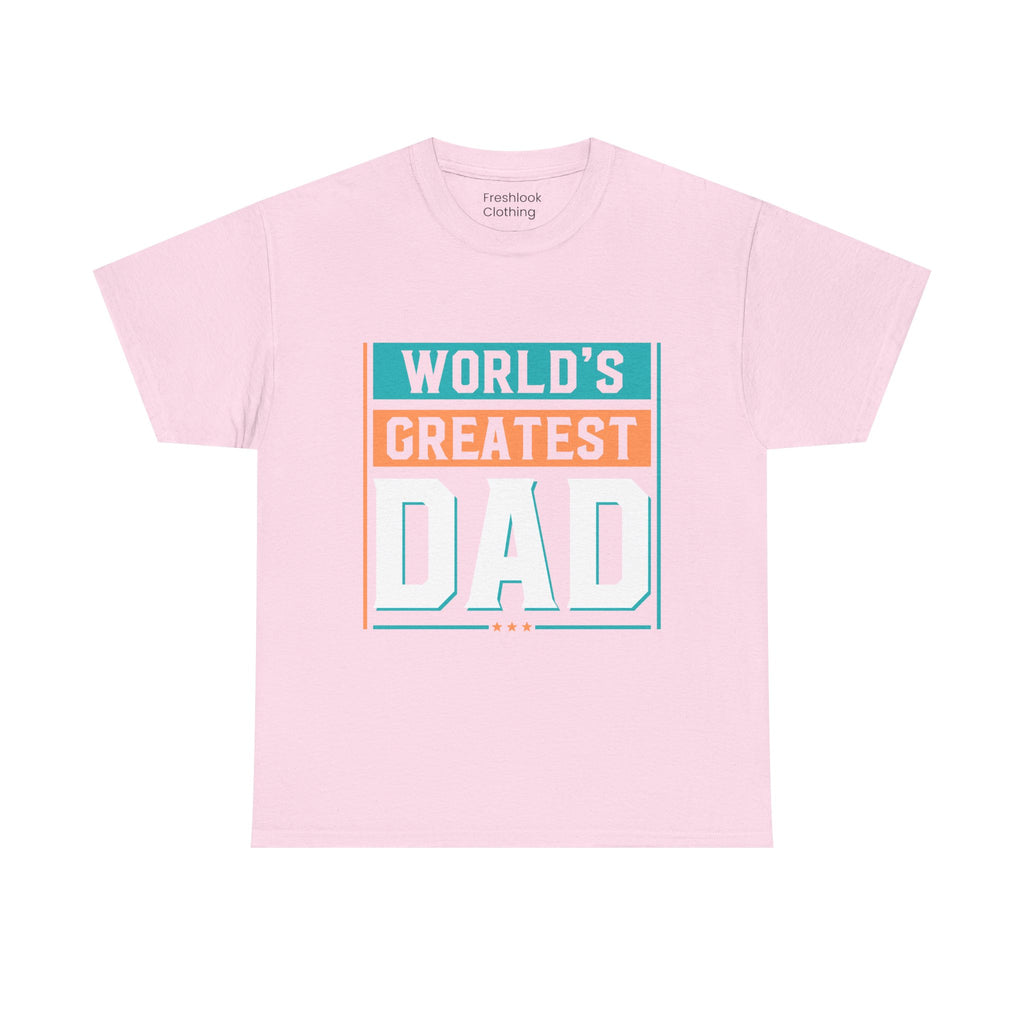 Dad's T-Shirt - World's Greatest Dad Design