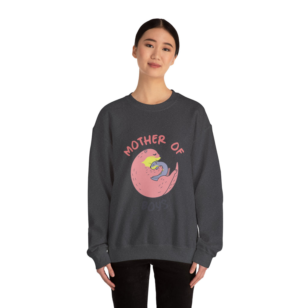Mom Sweatshirt - Mother of Boys Design