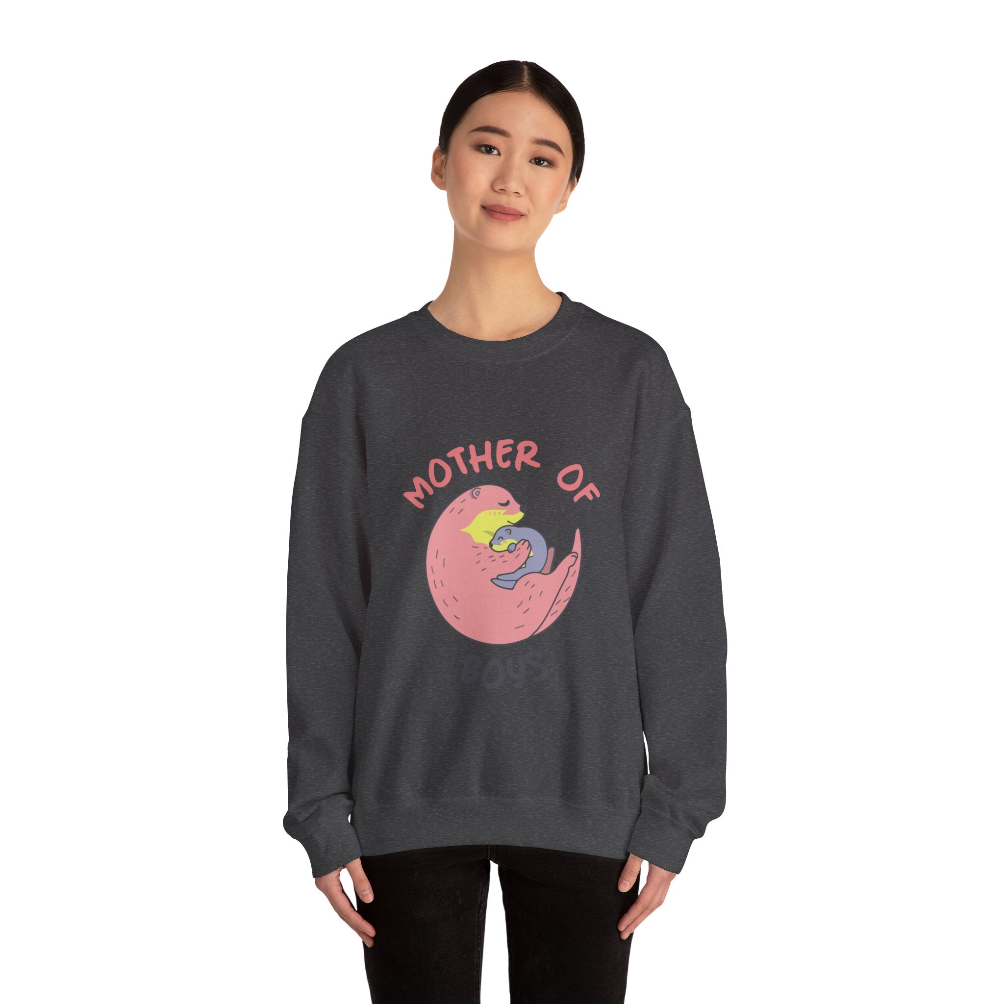Mom Sweatshirt - Mother of Boys Design