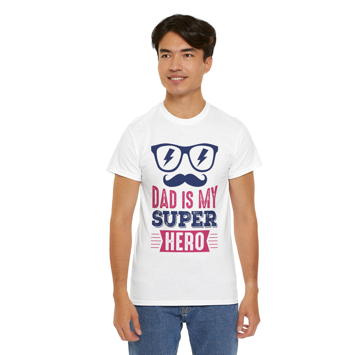 Dad's T-Shirt - Dad Is My Superhero Design