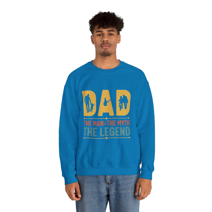 Dad’s Sweatshirt – Dad The Man The Myth The Legend Design