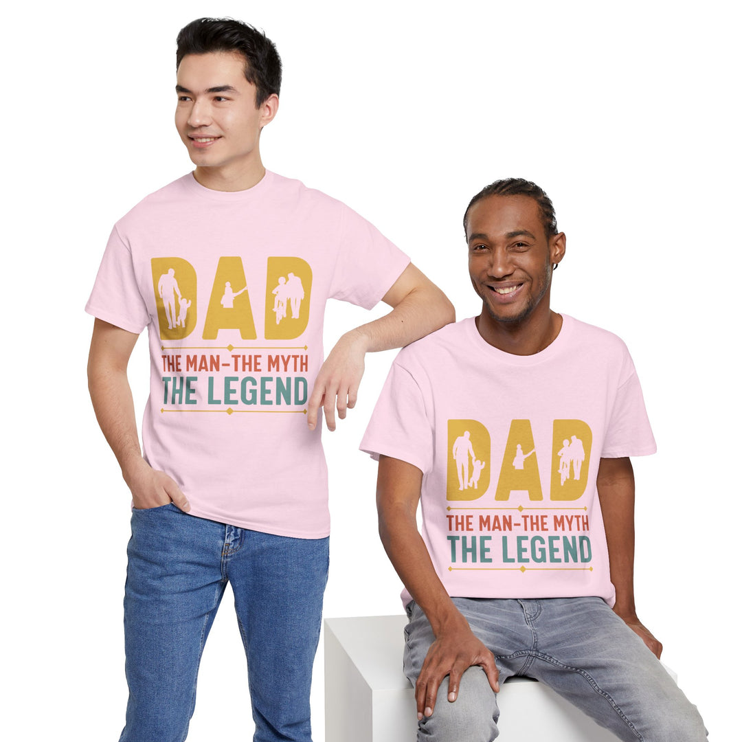 Dad's T-Shirt - Dad The Man The Myth The Legend Design