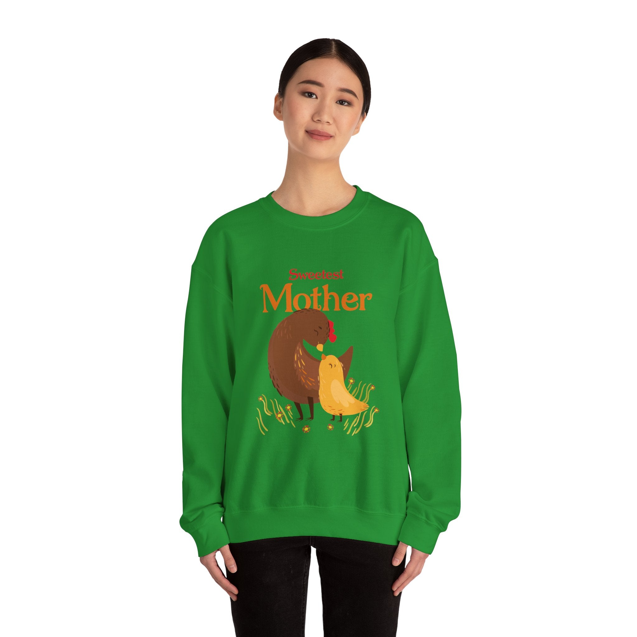 Mom's Sweatshirt - Sweetest Mother Design