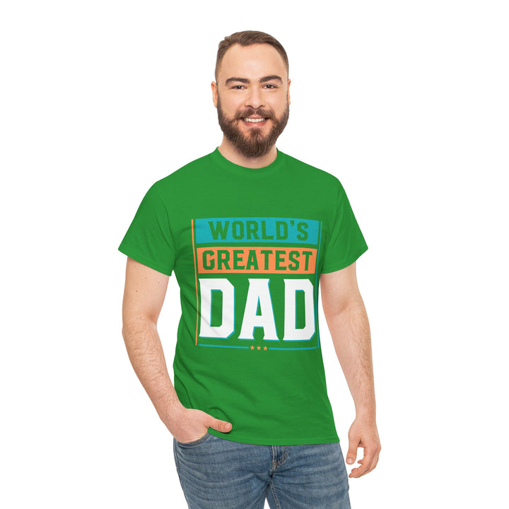 Dad's T-Shirt - World's Greatest Dad Design