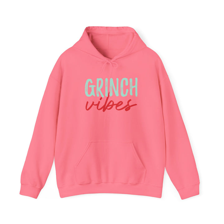 Grinch Vibes Unisex Hoodie - Cozy Holiday Sweatshirt for Christmas Spirit