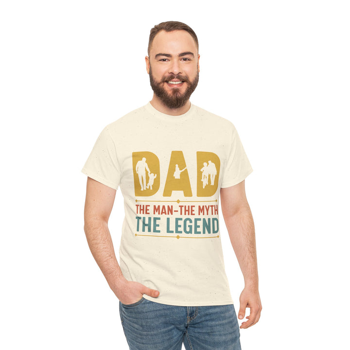 Dad's T-Shirt - Dad The Man The Myth The Legend Design