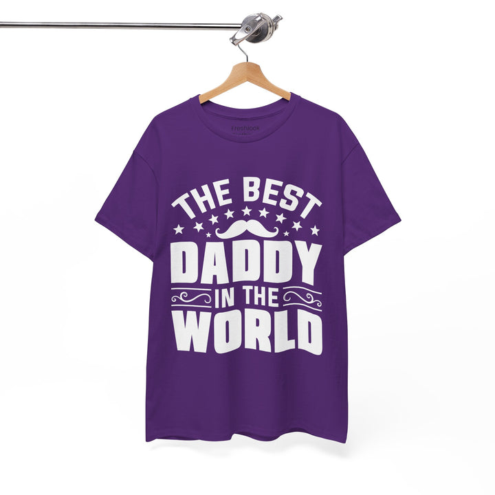 Dad's T-Shirt - The Best Daddy In The World Design