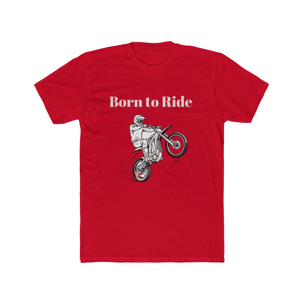 Born to Ride Dirt Bike Tee | Motocross Rider Graphic T-Shirt