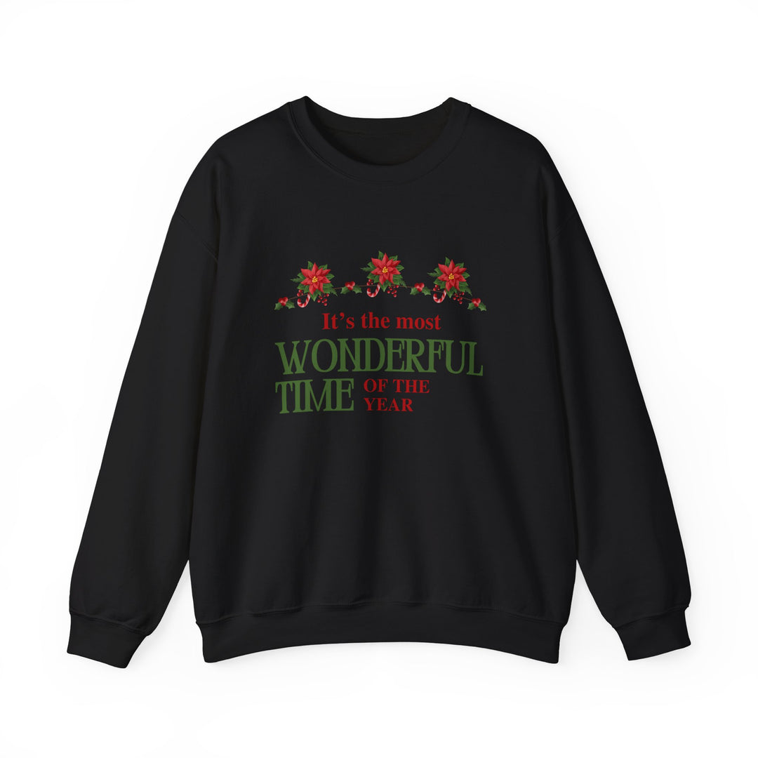 Sweatshirt — "It's the Most Wonderful Time of the Year" Holiday Crewneck