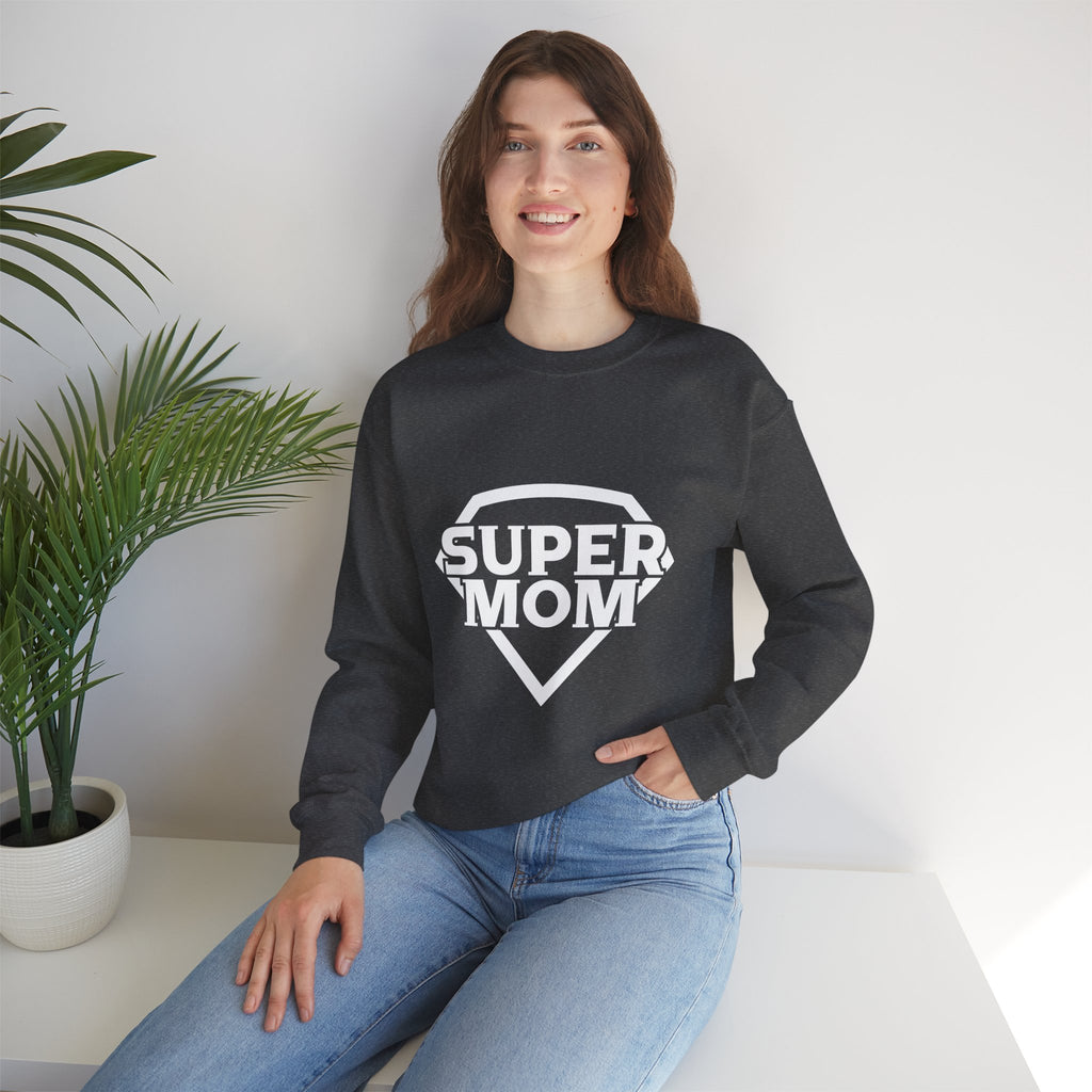 Mom Sweatshirt - Super Mom Design