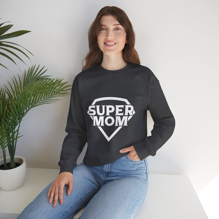 Mom's Sweatshirt - Super Mom Design