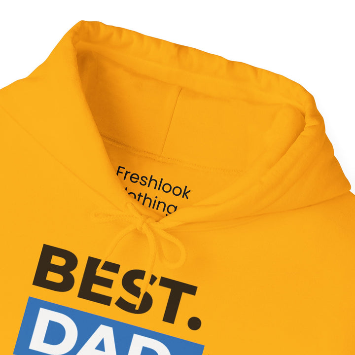 Dad’s Hooded Sweatshirt – Best Dad Ever Design