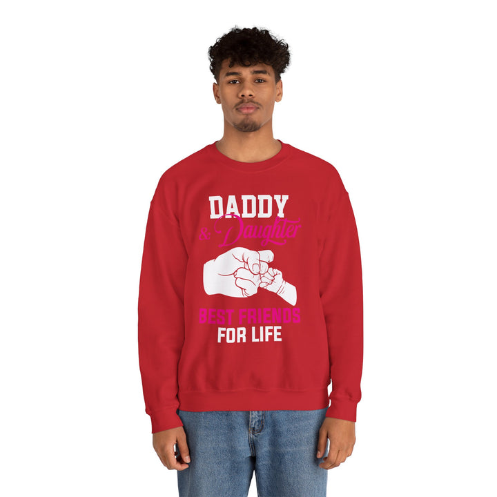 Dad’s Sweatshirt – Daddy & Daughter Best Friends For Life Design