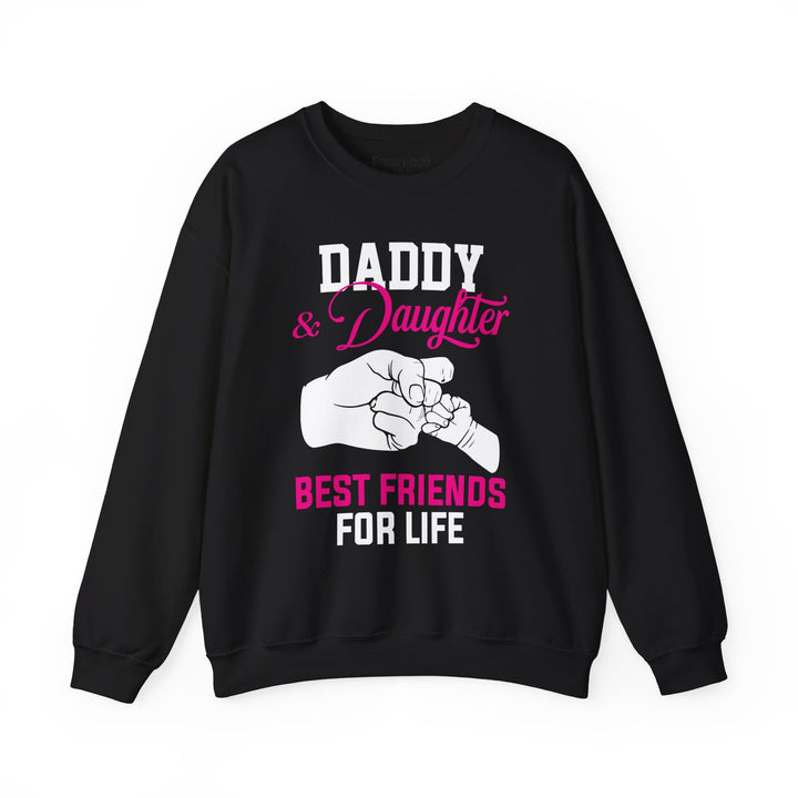 Dad’s Sweatshirt – Daddy & Daughter Best Friends For Life Design