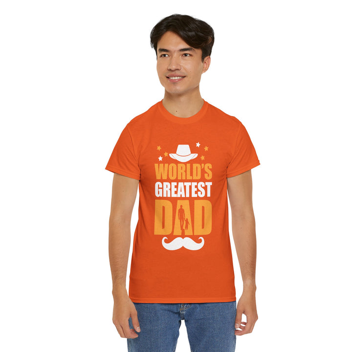 Dad's T-Shirt - World's Greatest Dad Design