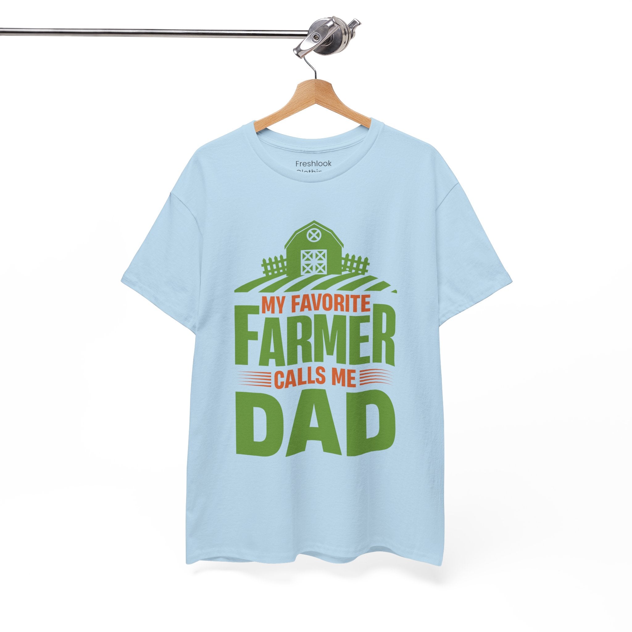 Dad's T-Shirt - My Favorite Farmer Calls Me Dad Design