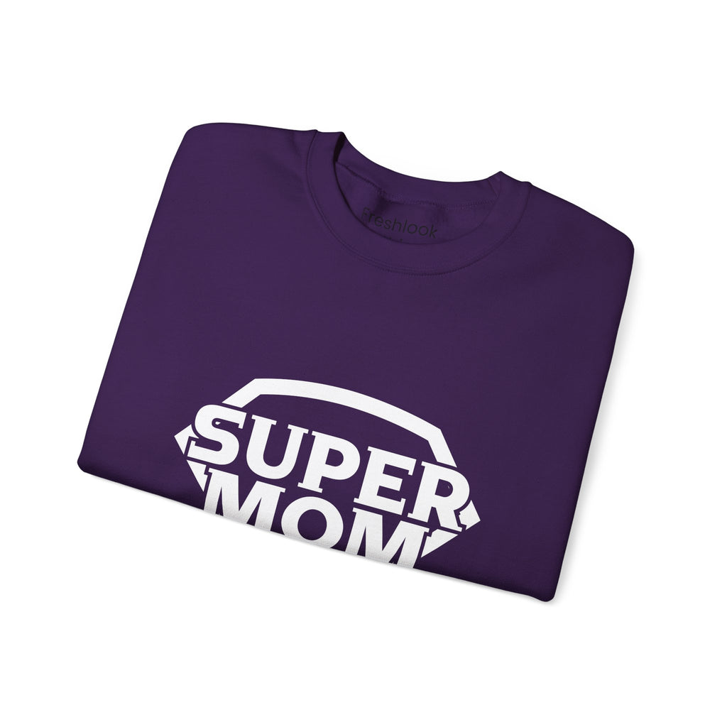 Mom Sweatshirt - Super Mom Design