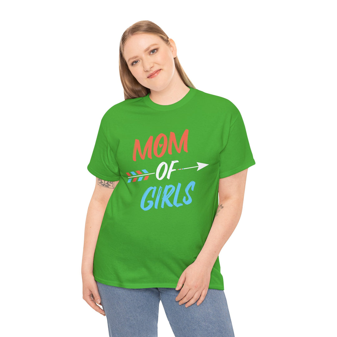 Mom’s T-shirt – Mom of Girls Design