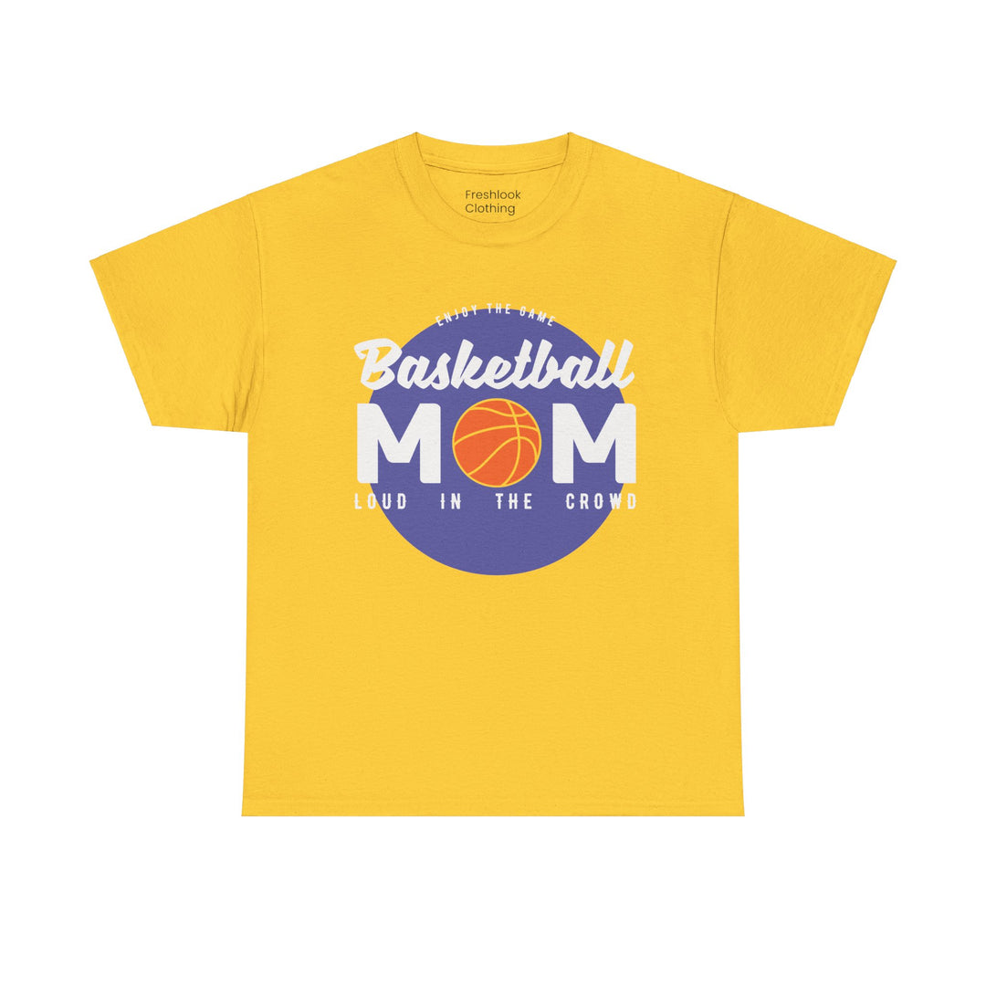 Mom T-Shirt - Basketball Mom Design | Loud in the Crowd