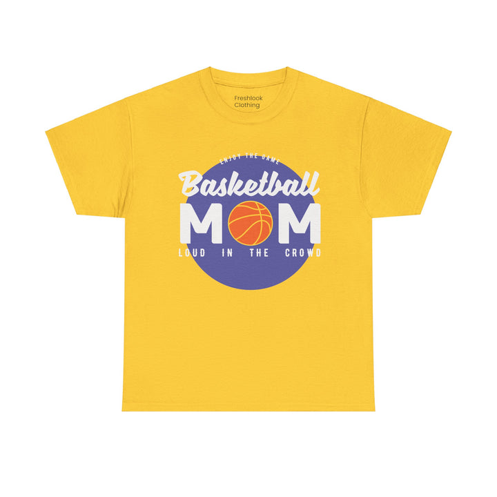 Mom T-Shirt - Basketball Mom Design | Loud in the Crowd