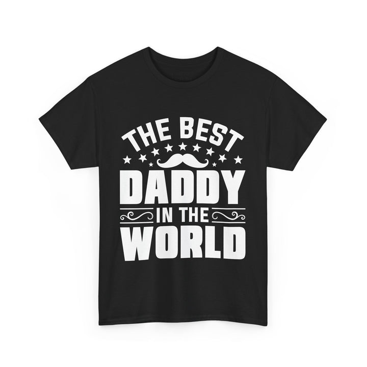 Dad's T-Shirt - The Best Daddy In The World Design