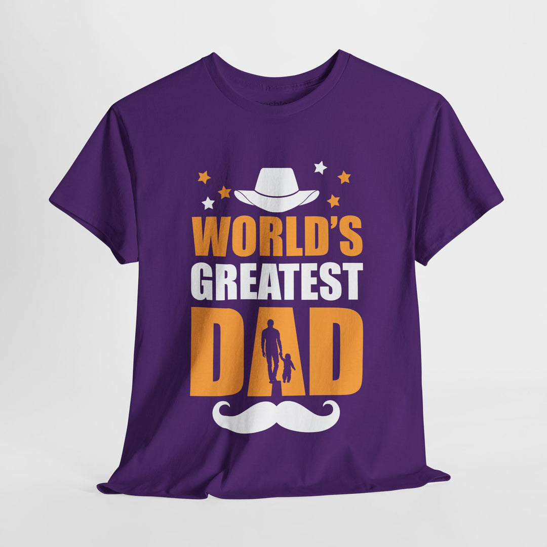 Dad's T-Shirt - World's Greatest Dad Design