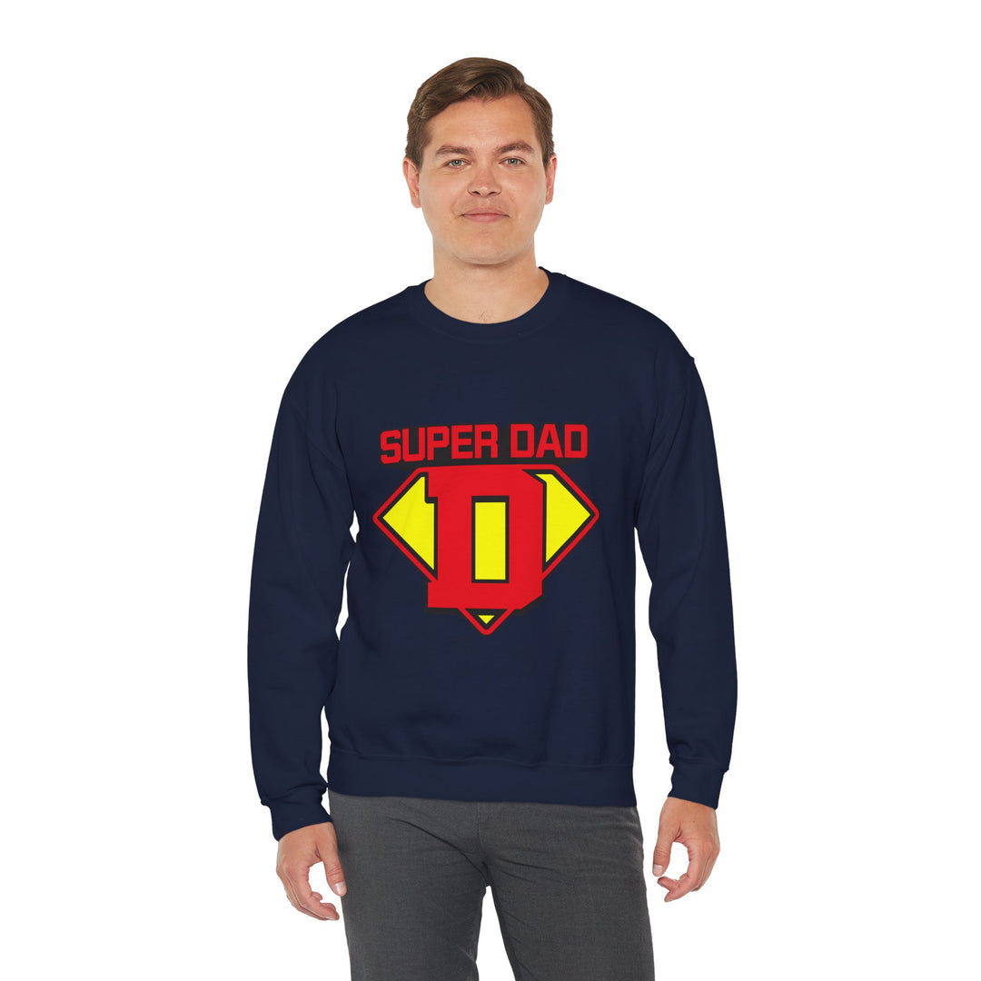 Dad’s Sweatshirt – Super Dad Design