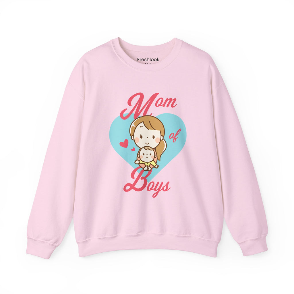Mom Sweatshirt - Mom of Boys Design