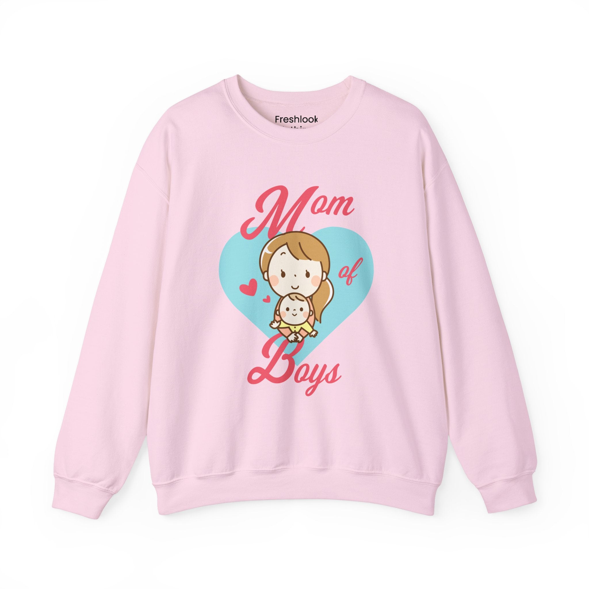 Mom Sweatshirt - Mom of Boys Design
