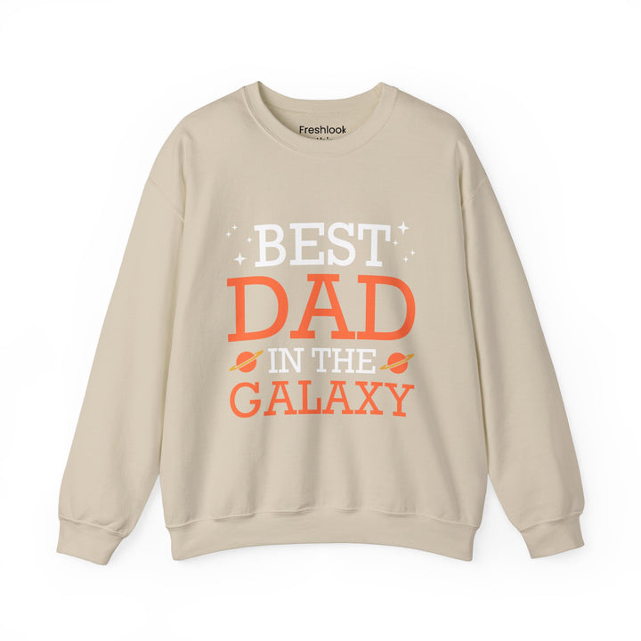 Dad’s Sweatshirt – Best Dad in the Galaxy Design