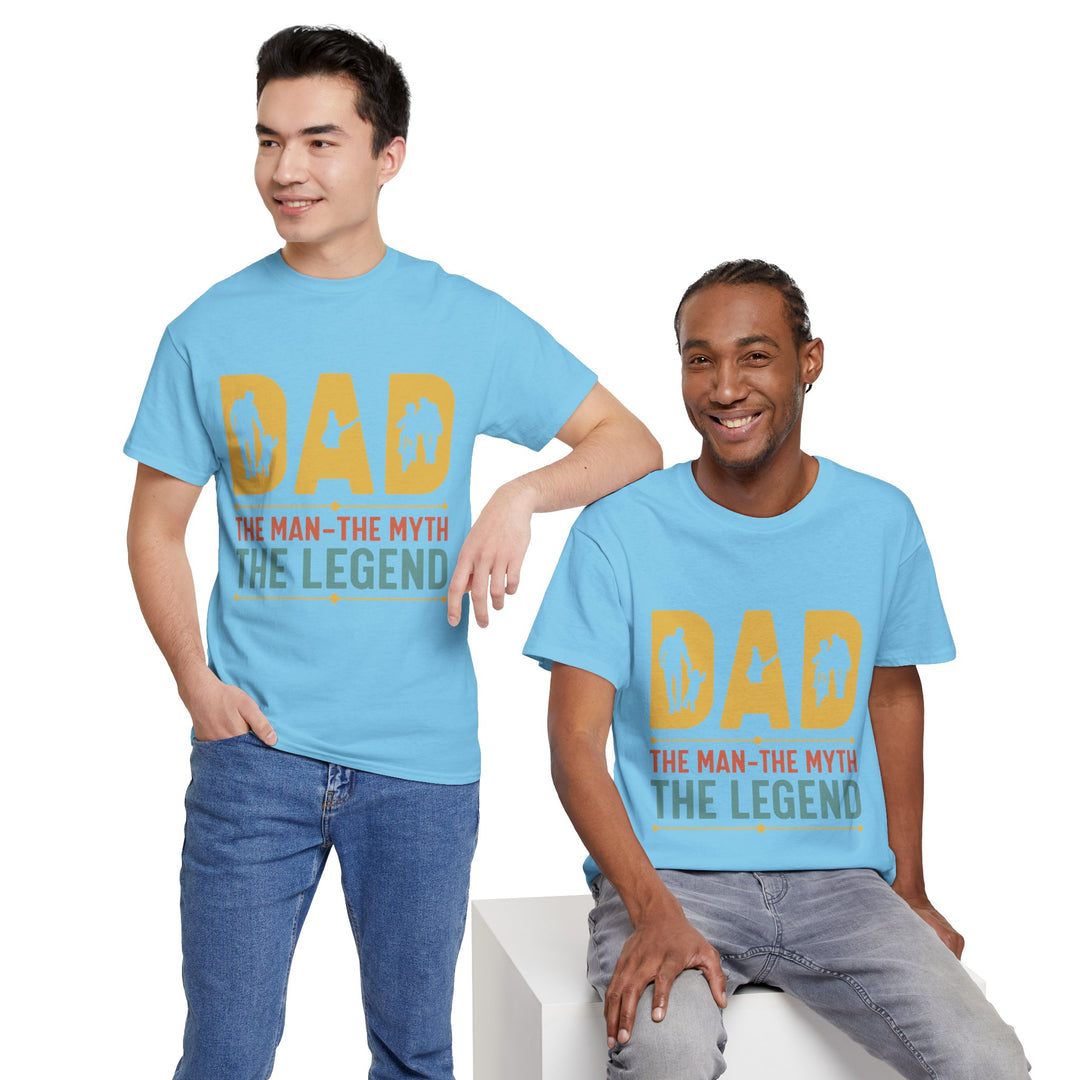 Dad's T-Shirt - Dad The Man The Myth The Legend Design