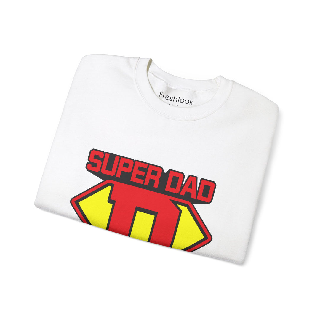 Dad’s Sweatshirt – Super Dad Design