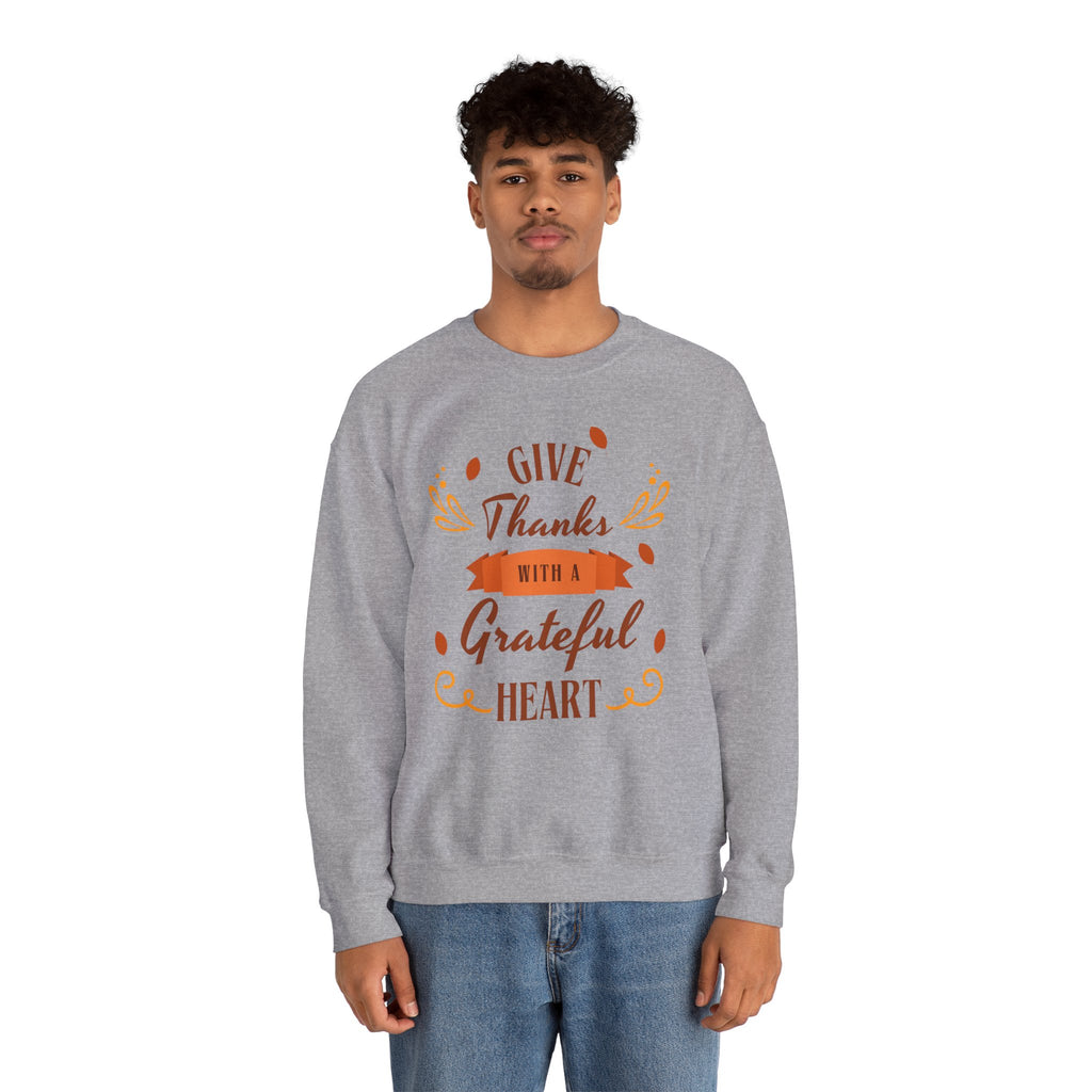 Give Thanks with a Grateful Heart Design